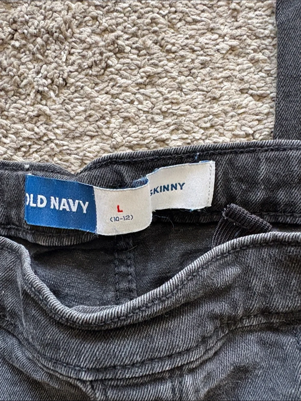 Old Navy Black Jeggings — Slim Stretch Pull-On NWOT